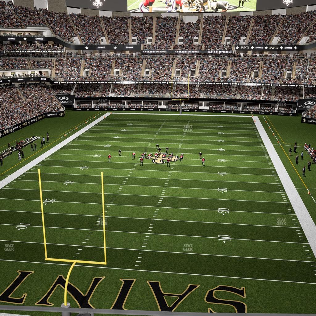 Caesars Superdome - Section 529 Seat View