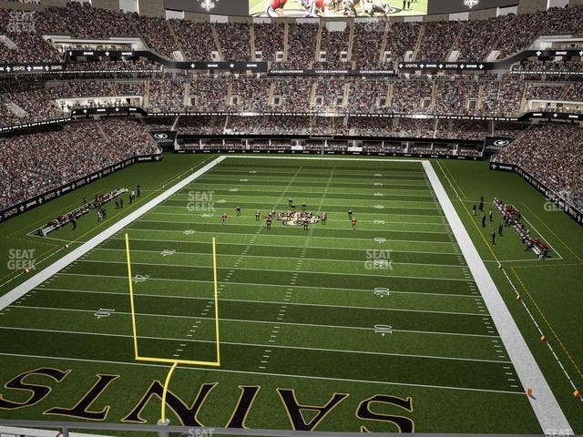 Caesars Superdome - Section 529 Seat View