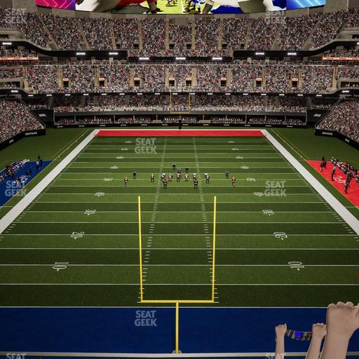 Caesars Superdome - Section 531 Seat View