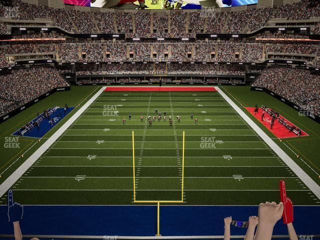 Caesars Superdome - Section 531 Seat View