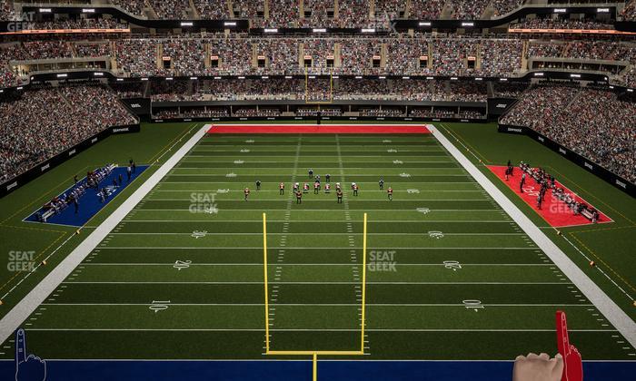 Caesars Superdome - Section 531 Seat View