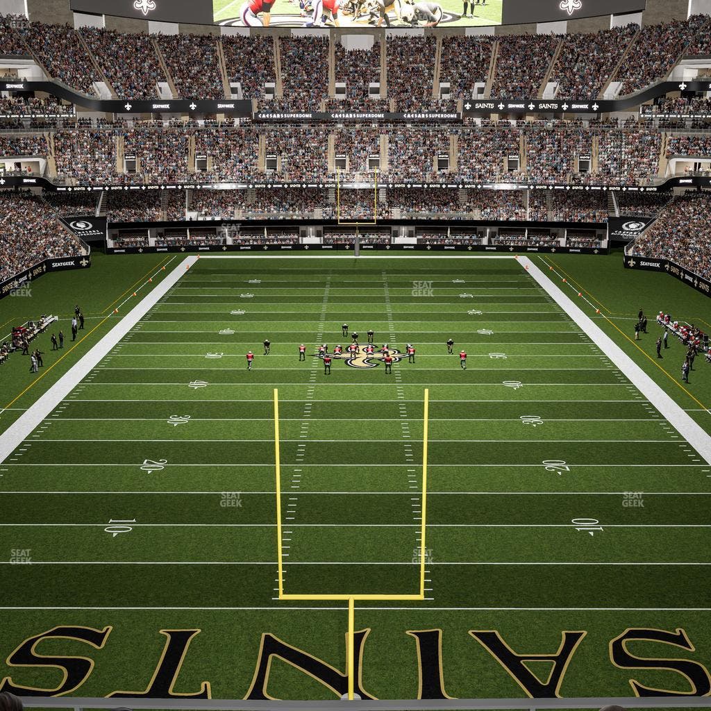 Caesars Superdome - Section 531 Seat View