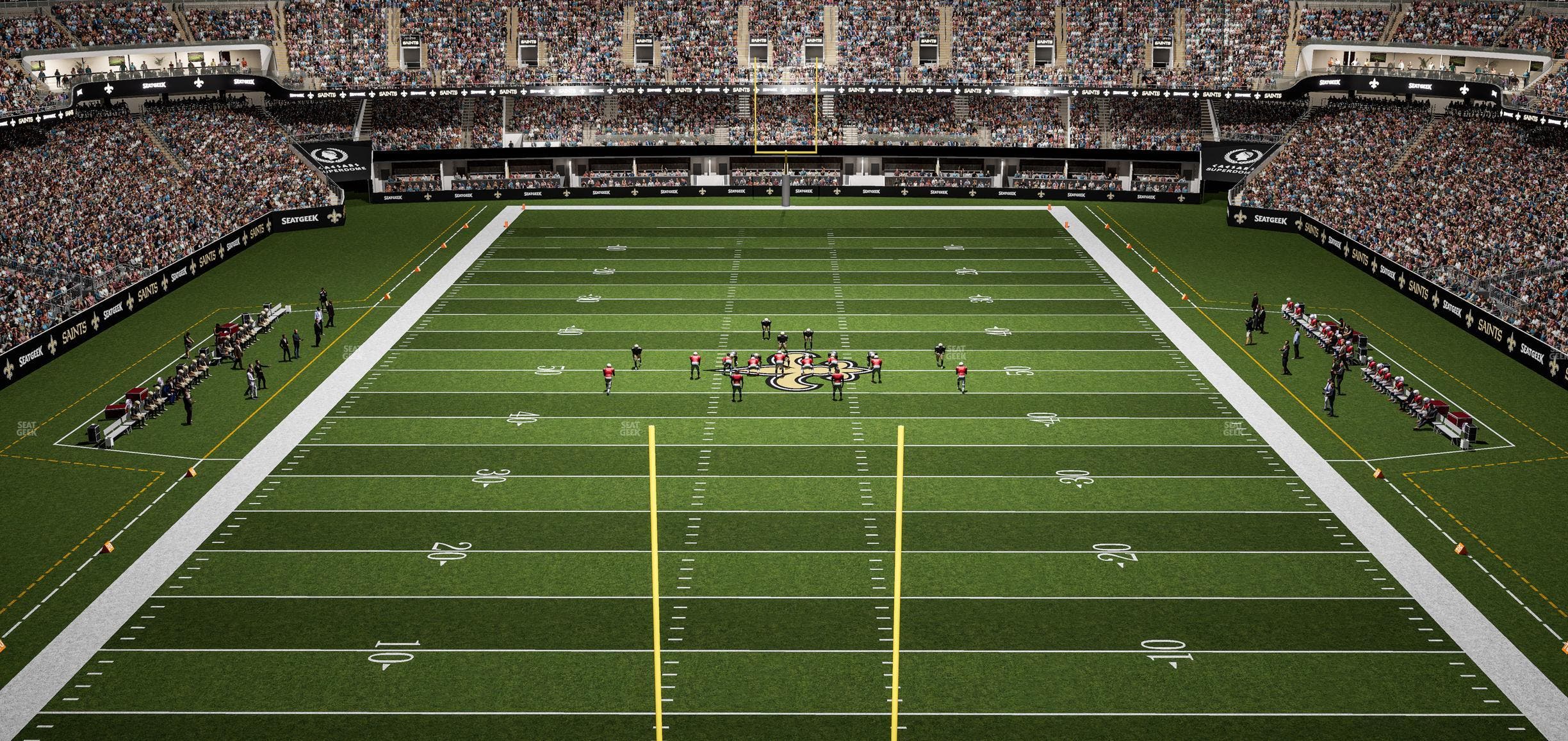 Caesars Superdome - Section 531 Seat View