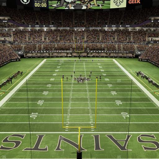 Caesars Superdome - Section 531 Seat View