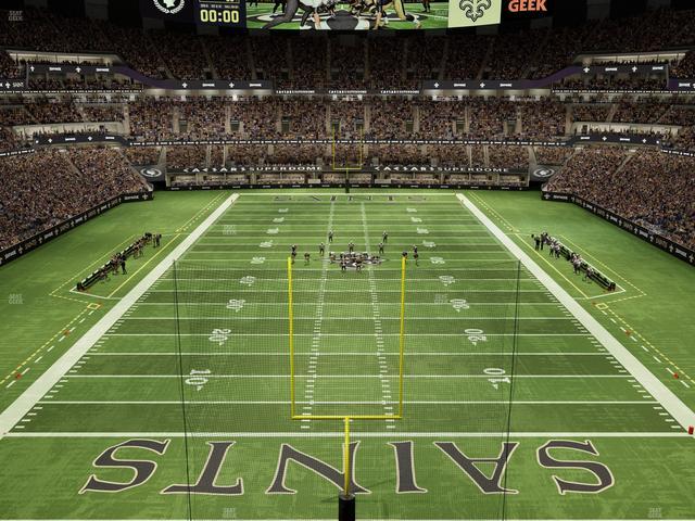 Caesars Superdome - Section 531 Seat View