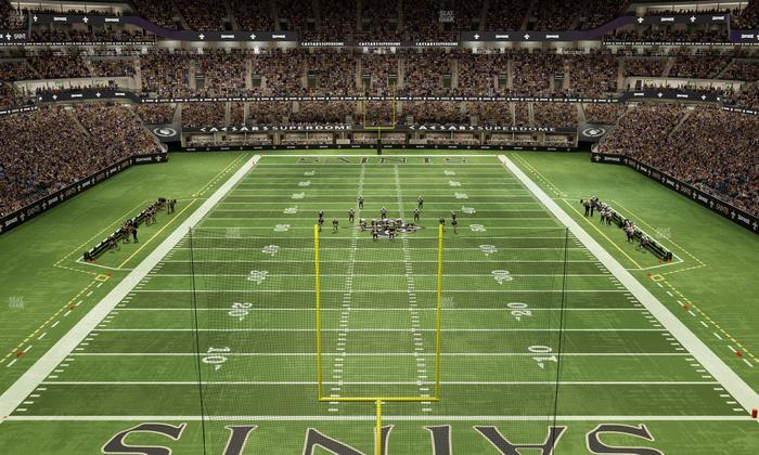 Caesars Superdome - Section 531 Seat View