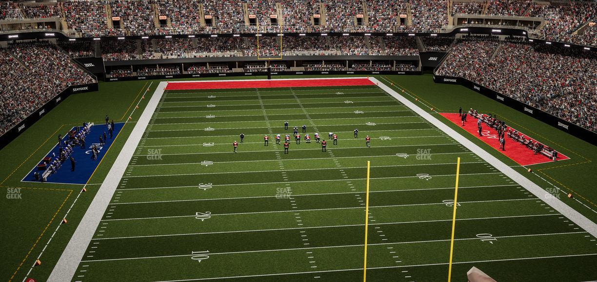 Caesars Superdome - Section 533 Seat View