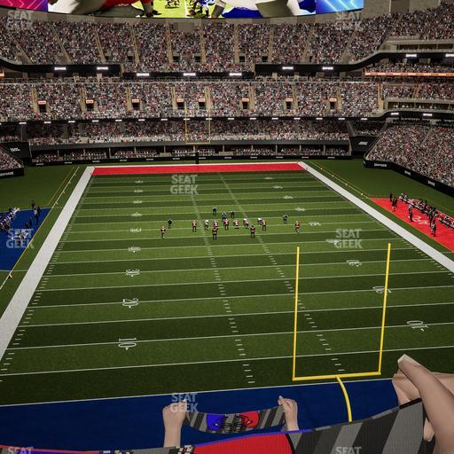 Caesars Superdome - Section 533 Seat View