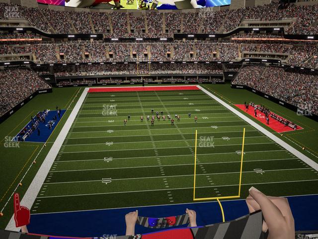 Caesars Superdome - Section 533 Seat View Caesars Superdome - Section 533 Seat View