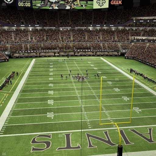 Caesars Superdome - Section 533 Seat View