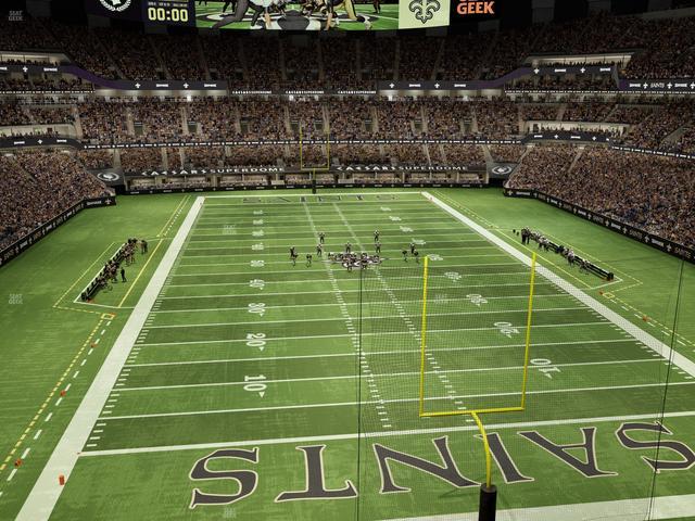 Caesars Superdome - Section 533 Seat View