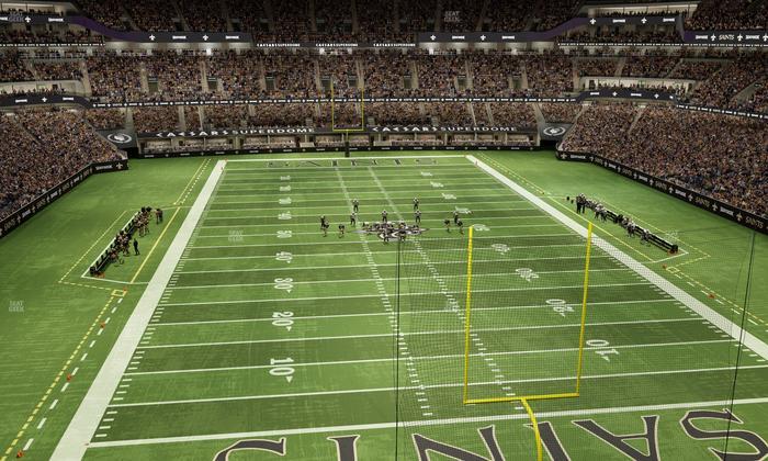 Caesars Superdome - Section 533 Seat View