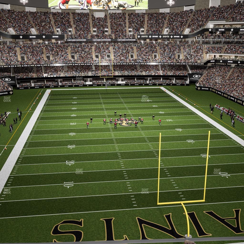 Caesars Superdome - Section 533 Seat View