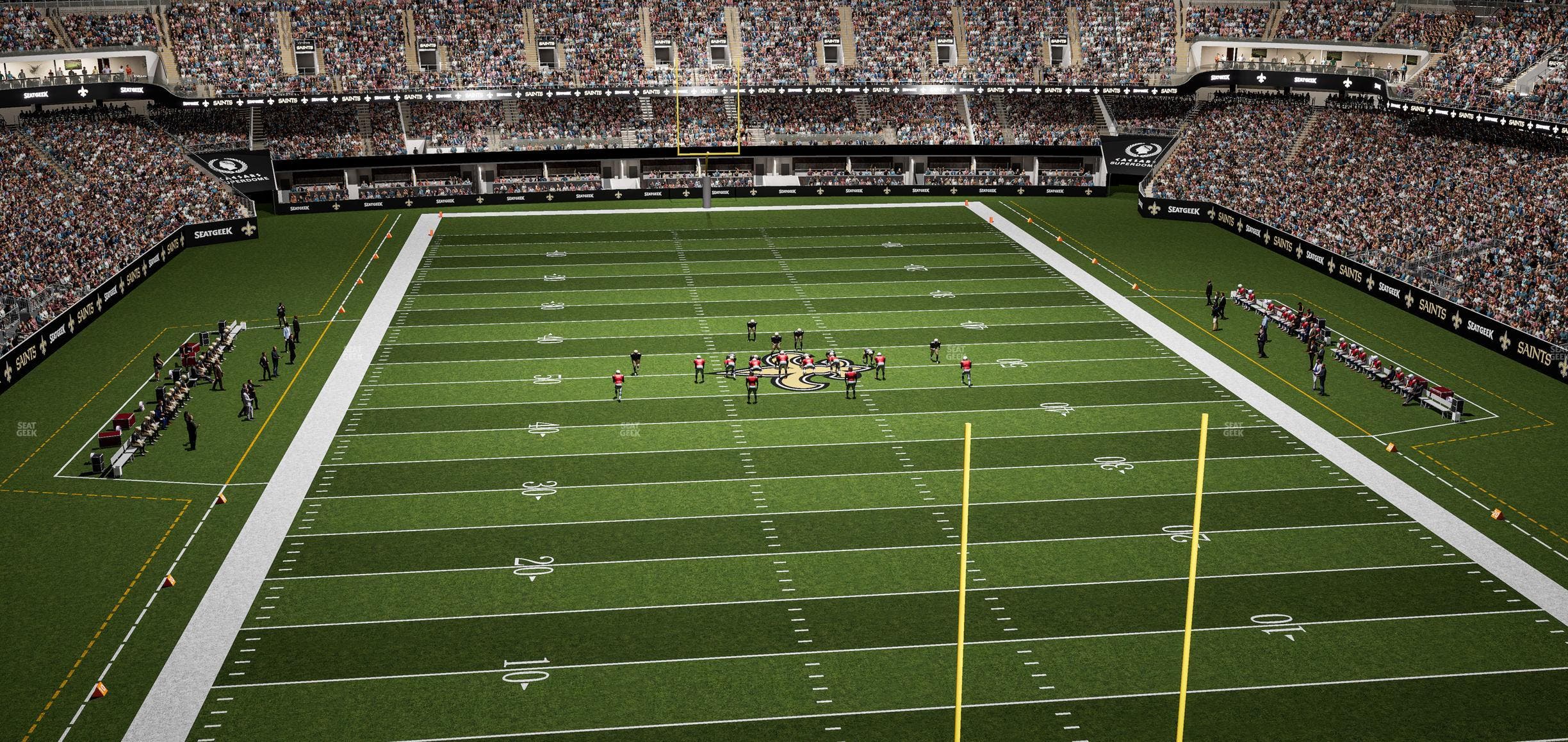 Caesars Superdome - Section 533 Seat View