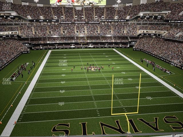 Caesars Superdome - Section 533 Seat View