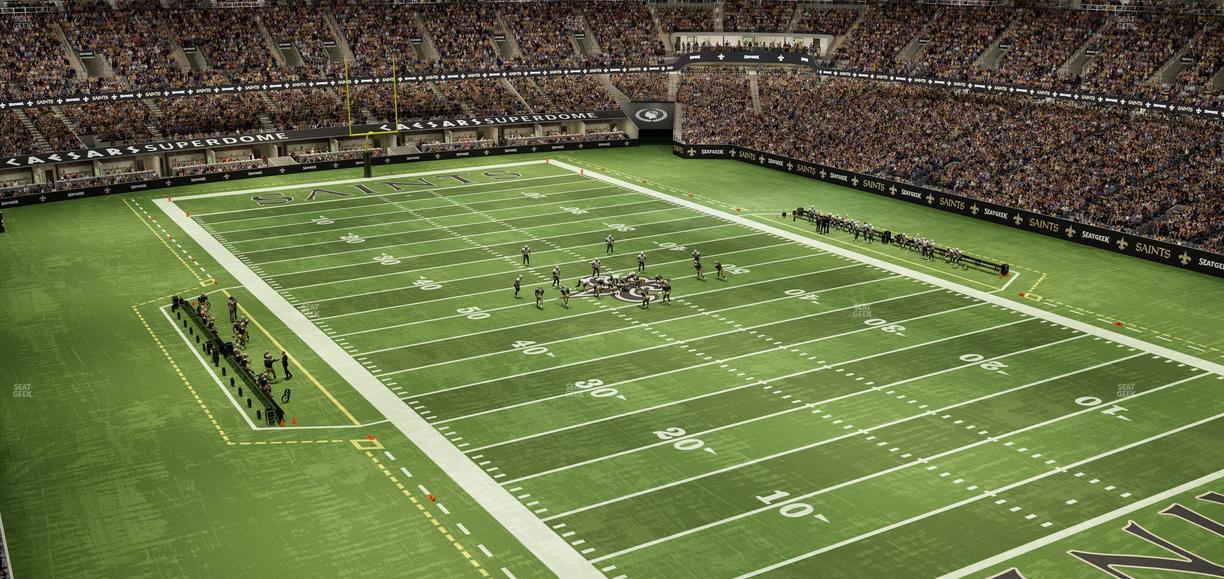 Caesars Superdome - Section 534 Seat View