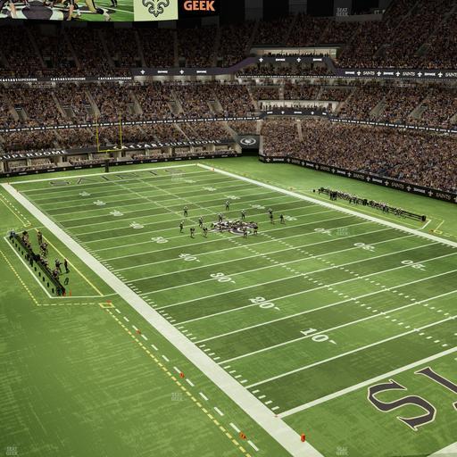 Caesars Superdome - Section 534 Seat View