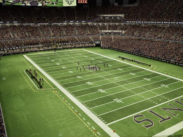 Caesars Superdome - Section 534 Seat View