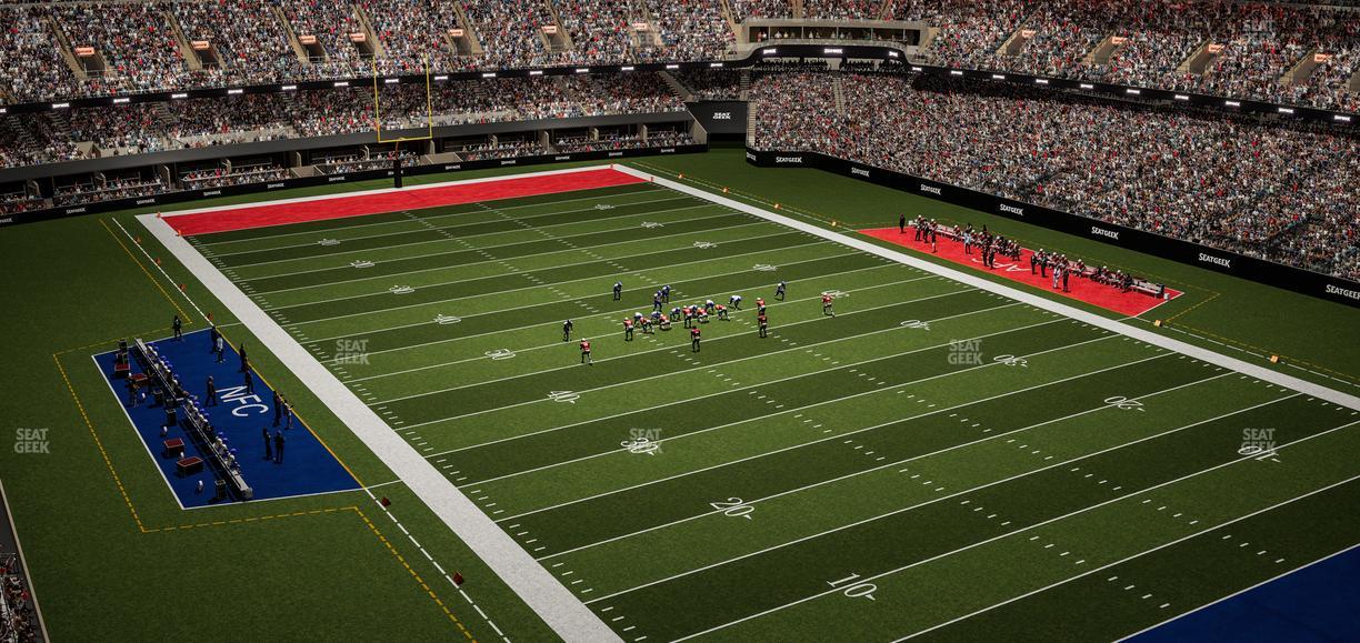 Caesars Superdome - Section 534 Seat View