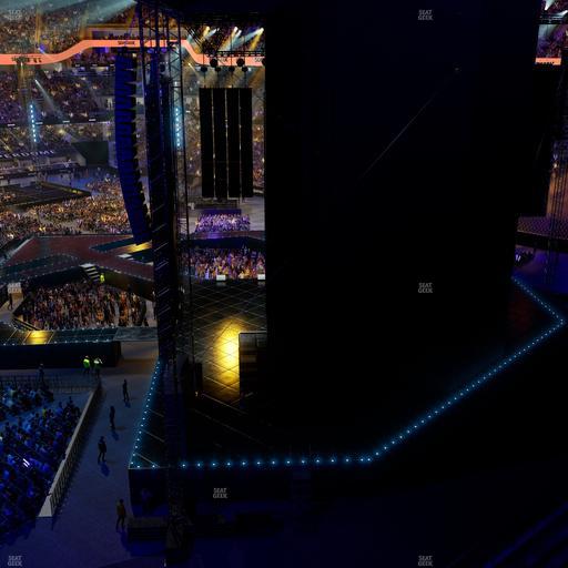 Caesars Superdome - Section 534 Seat View