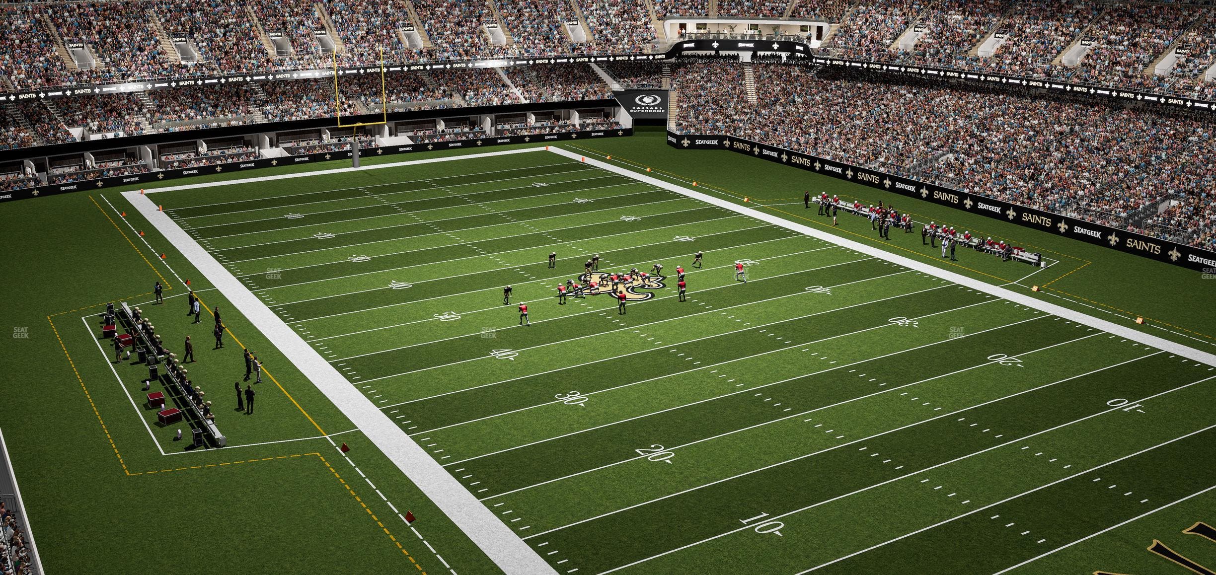 Caesars Superdome - Section 534 Seat View