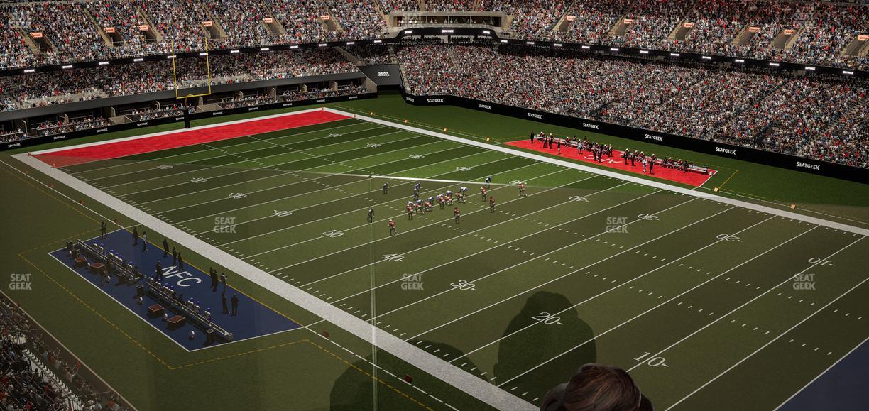 Caesars Superdome - Section 536 Sro Seat View