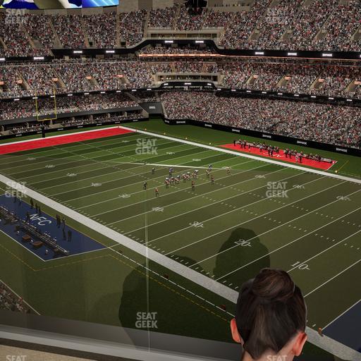 Caesars Superdome - Section 536 Sro Seat View