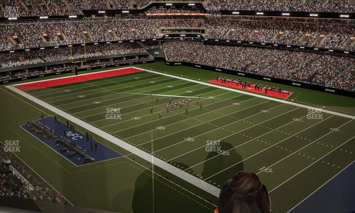 Caesars Superdome - Section 536 Sro Seat View