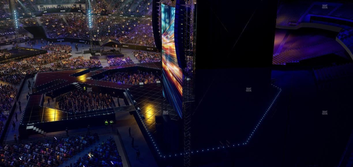 Caesars Superdome - Section 536 Sro Seat View