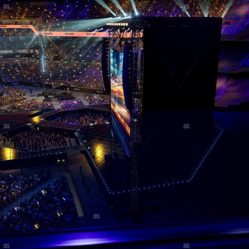 Caesars Superdome - Section 536 Sro Seat View