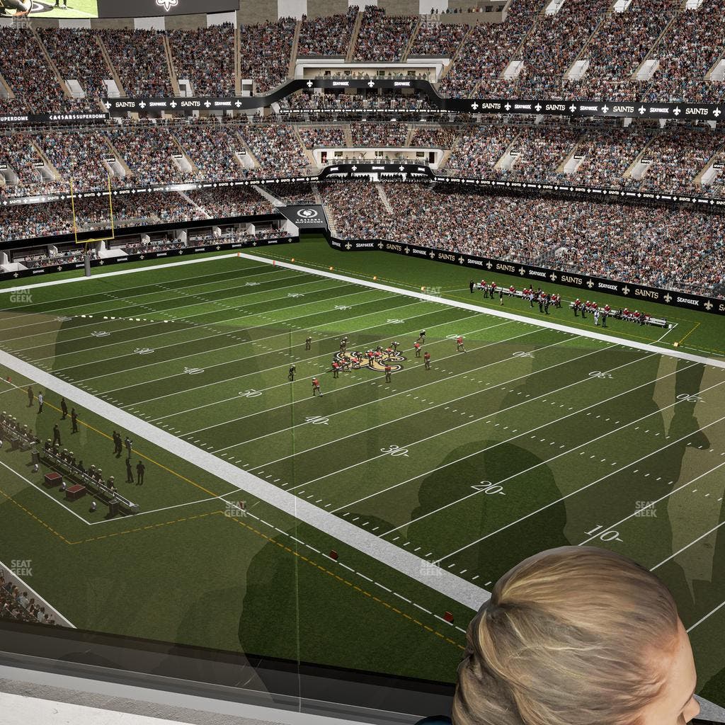 Caesars Superdome - Section 536 Sro Seat View
