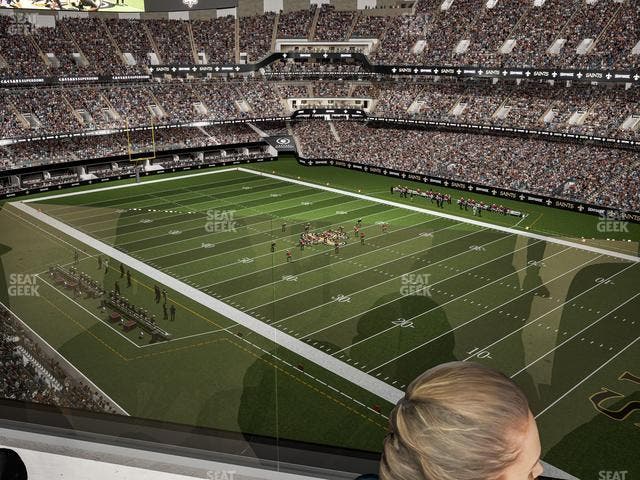 Caesars Superdome - Section 536 Sro Seat View
