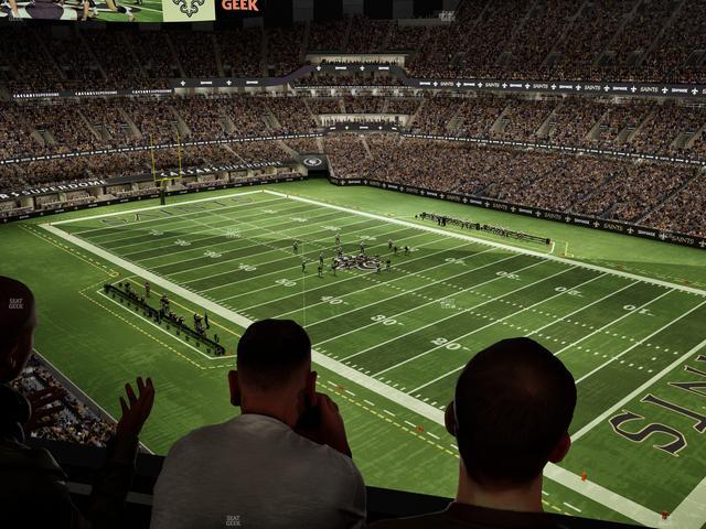 Caesars Superdome - Section 536 Sro Seat View