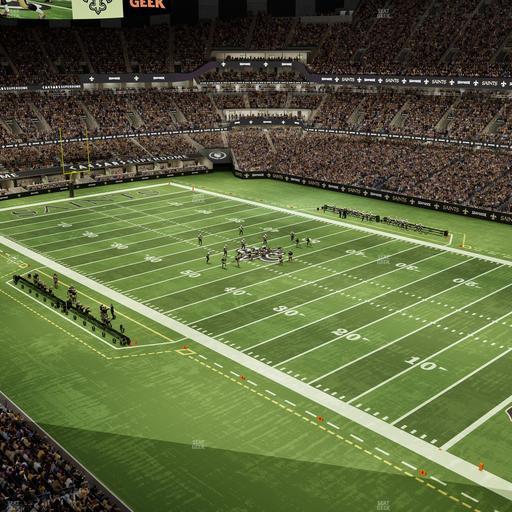 Caesars Superdome - Section 536 Wc Seat View