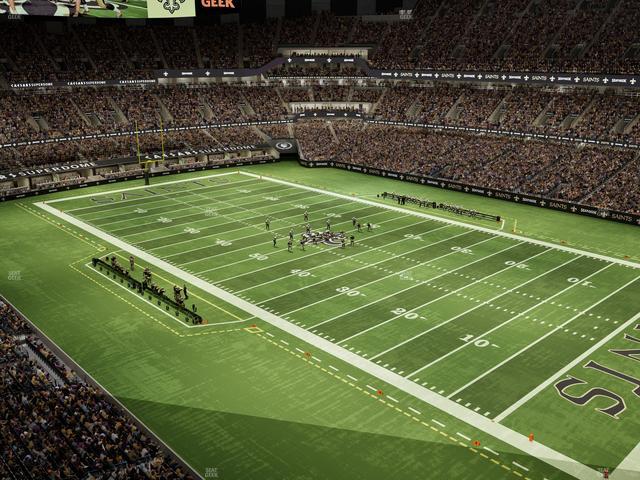 Caesars Superdome - Section 536 Wc Seat View