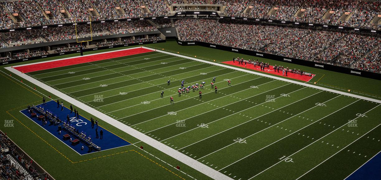 Caesars Superdome - Section 536 Wc Seat View