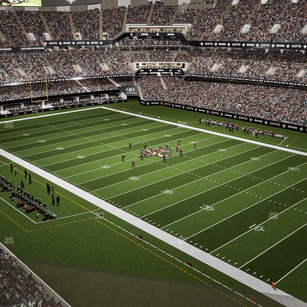 Caesars Superdome - Section 536 Wc Seat View