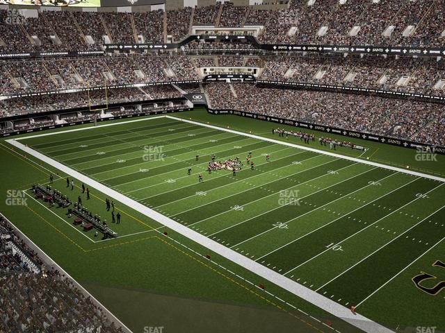 Caesars Superdome - Section 536 Wc Seat View