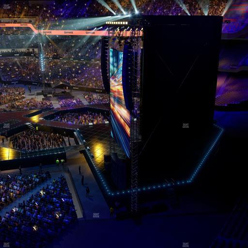 Caesars Superdome - Section 536 Wc Seat View
