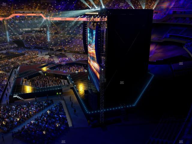Caesars Superdome - Section 536 Wc Seat View