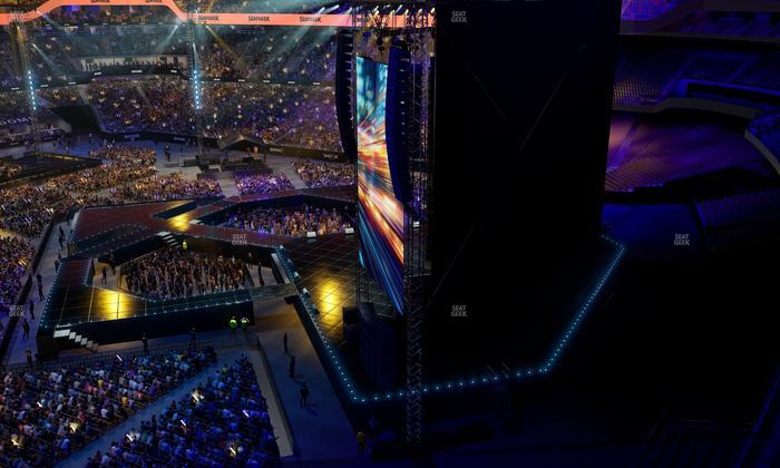 Caesars Superdome - Section 536 Wc Seat View