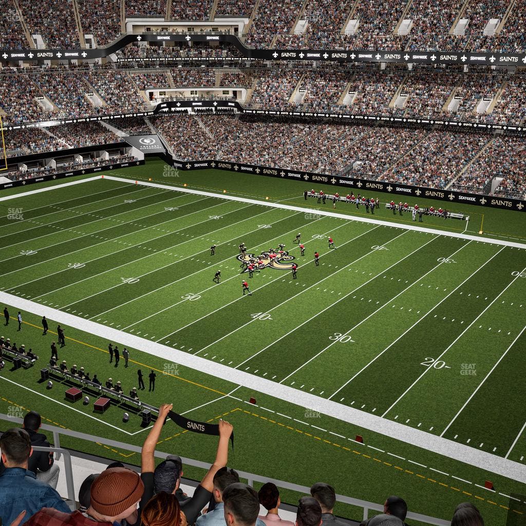 Caesars Superdome - Section 537 Seat View