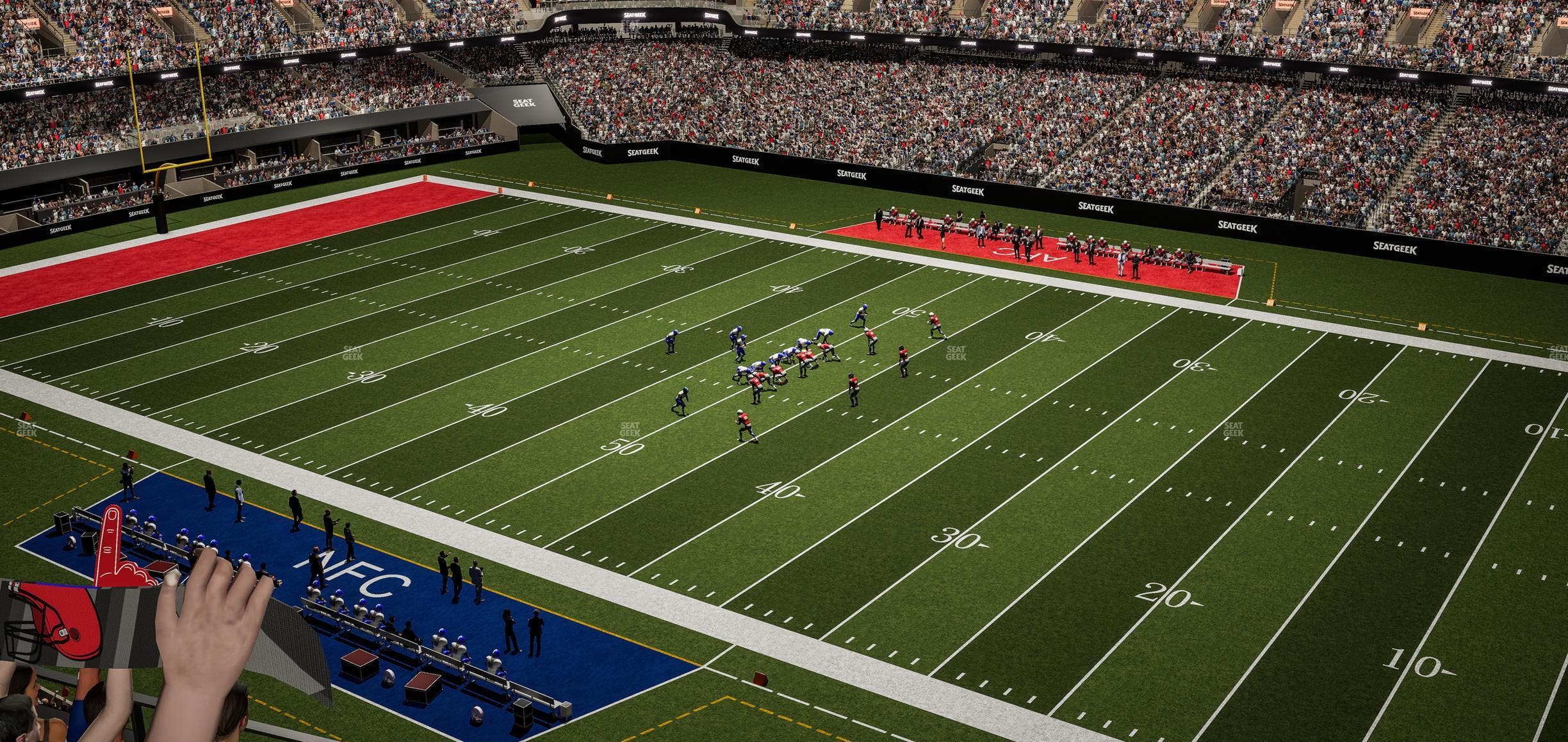 Caesars Superdome - Section 537 Seat View