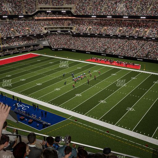 Caesars Superdome - Section 537 Seat View