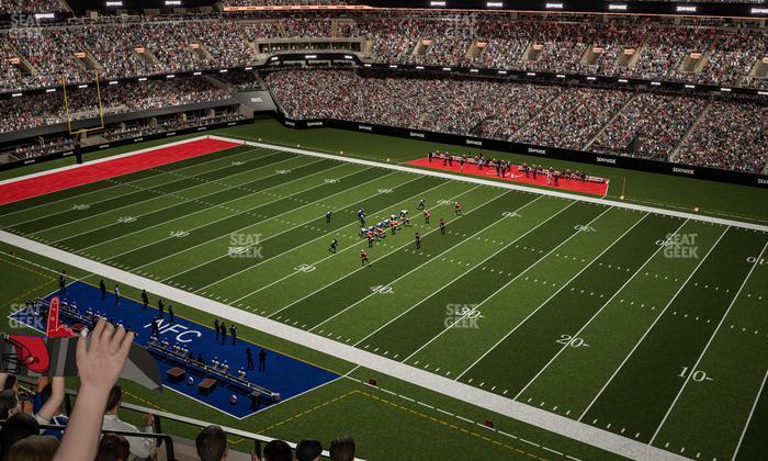 Caesars Superdome - Section 537 Seat View