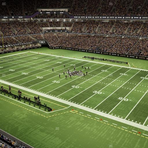 Caesars Superdome - Section 537 Seat View
