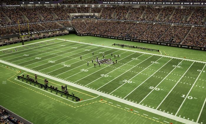 Caesars Superdome - Section 537 Seat View