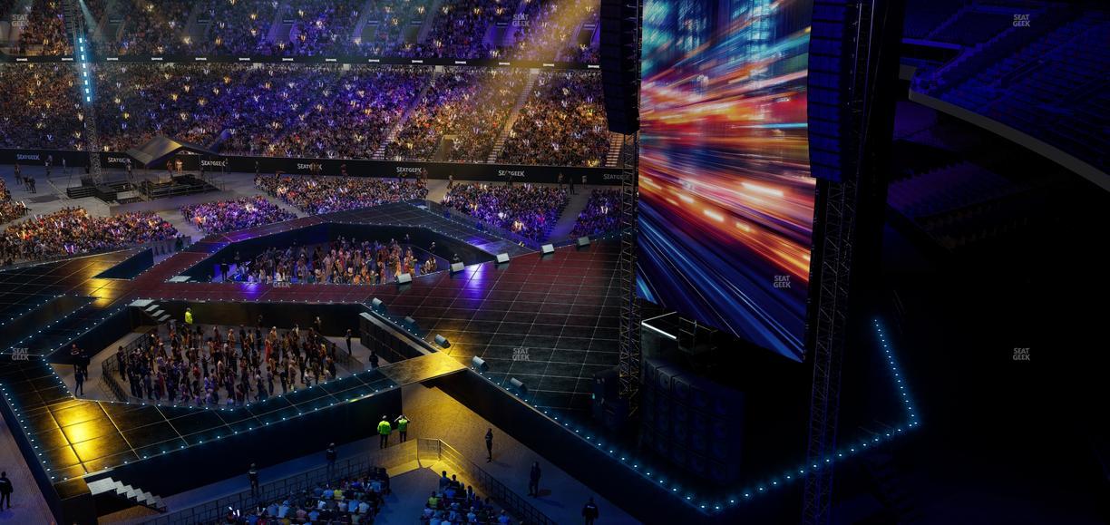Caesars Superdome - Section 537 Seat View