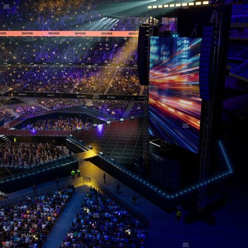 Caesars Superdome - Section 537 Seat View
