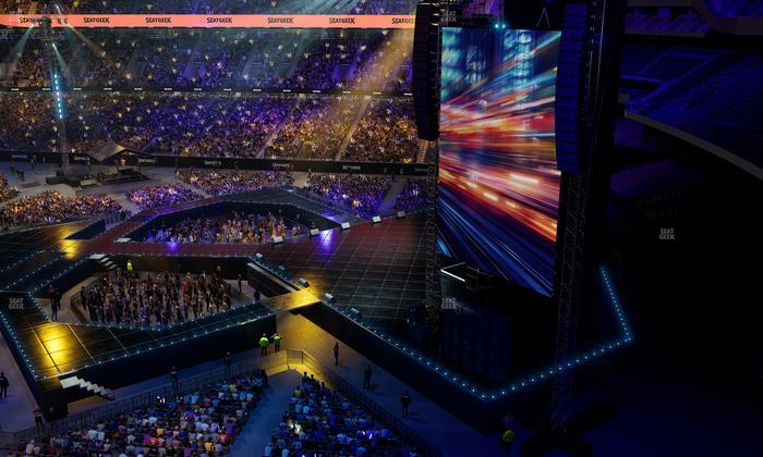 Caesars Superdome - Section 537 Seat View